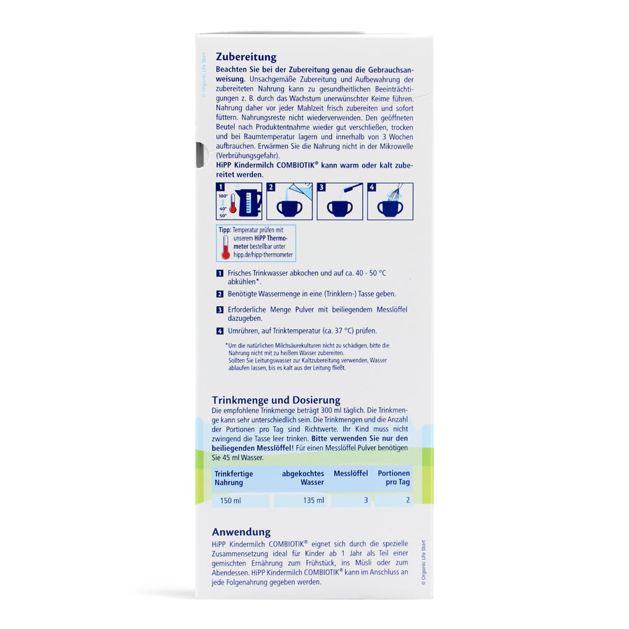 Hipp 1+ Kindermilch Formula
