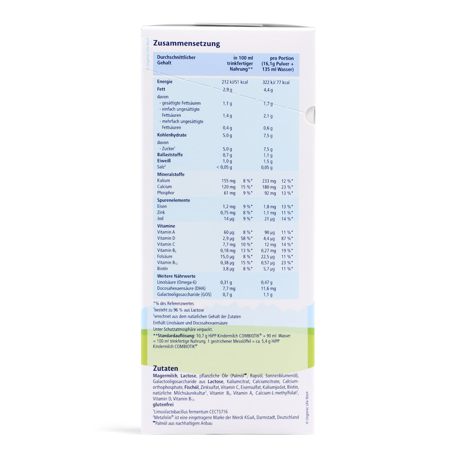 Hipp 2+ Years Combiotic Kindermilch Toddler Formula
