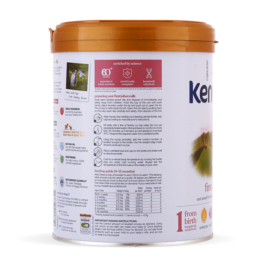 Kendamil Goat Milk Formula Stage 1