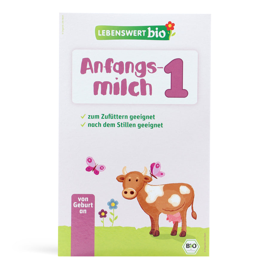 Lebenswert Organic Baby Formula Stage 1