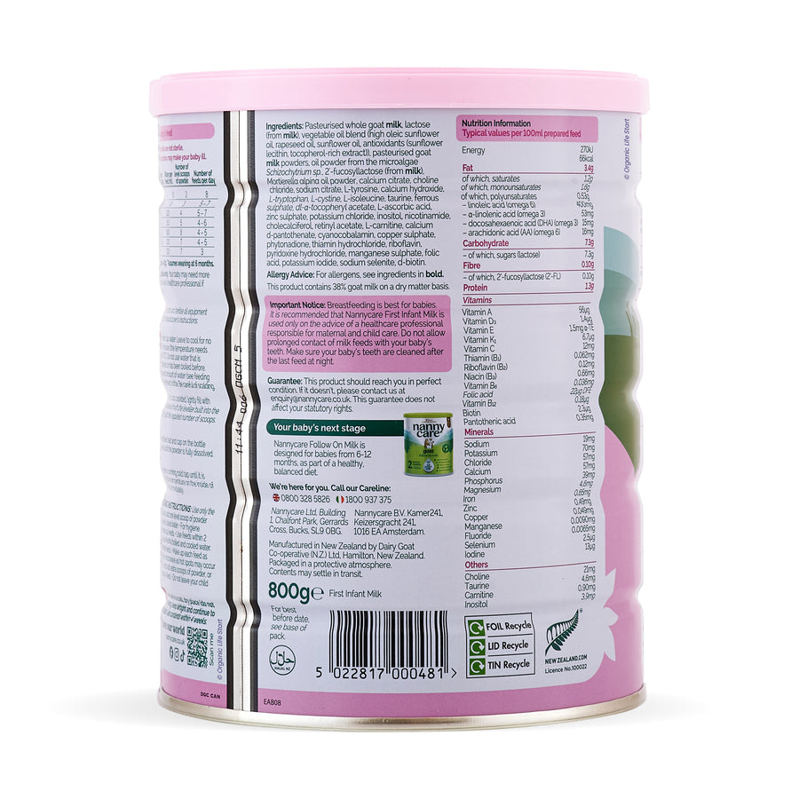 Nannycare Goat Milk Formula Stage 1