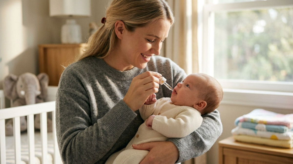 Baby Vitamin D Drops: Recommended Daily Intake for Newborns and Infants