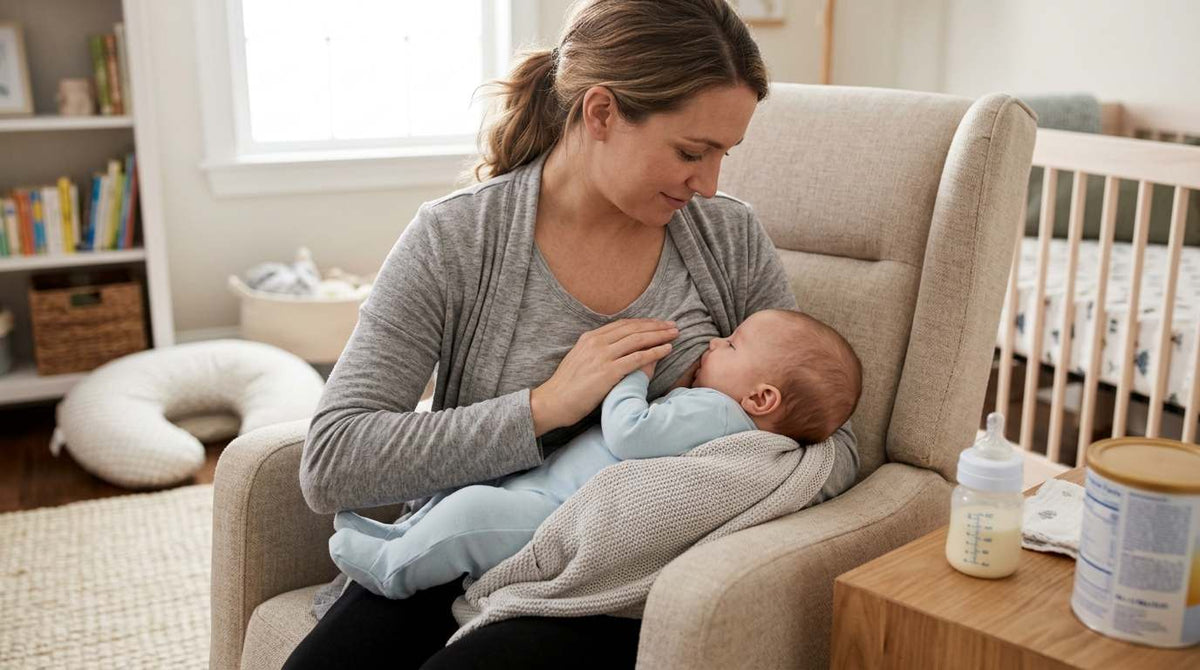 Comfort Nursing & Formula: How to Combo Feed a Comfort-Nursing Baby