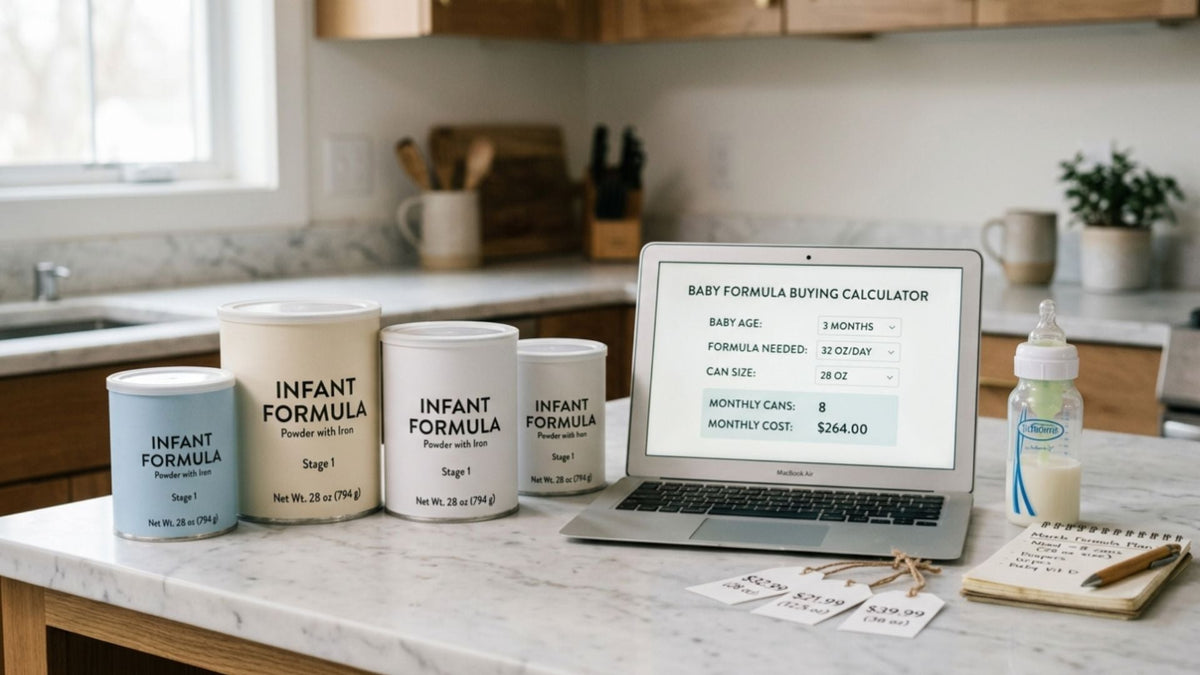 How Many Cans of Formula Per Month? Complete Calculator and Buying Guide for 2026