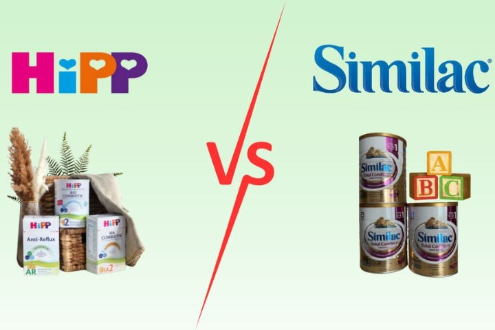 Comparing Similac and HiPP Formulas