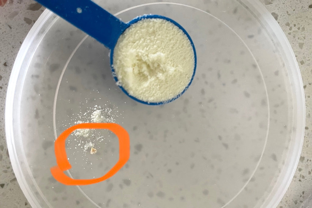 Why Are Orange Crystals Formed In Infant Formula