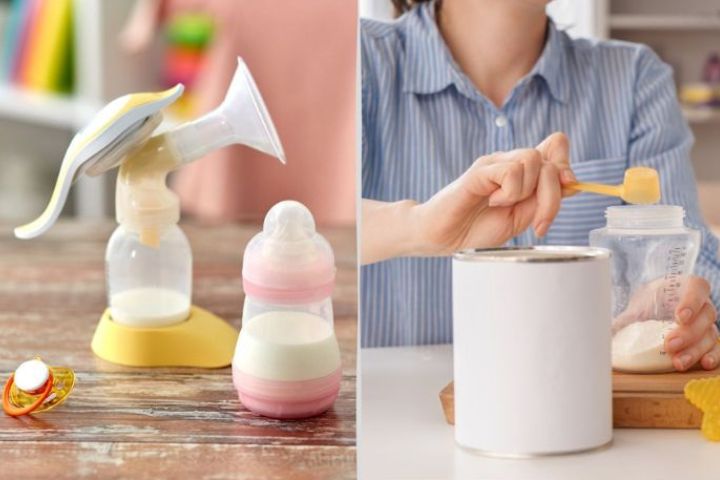Mixing Breastmilk and Formula