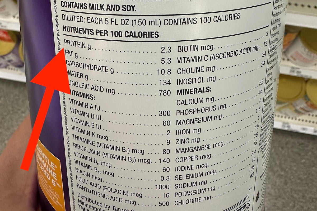 Baby Formula Protein Source