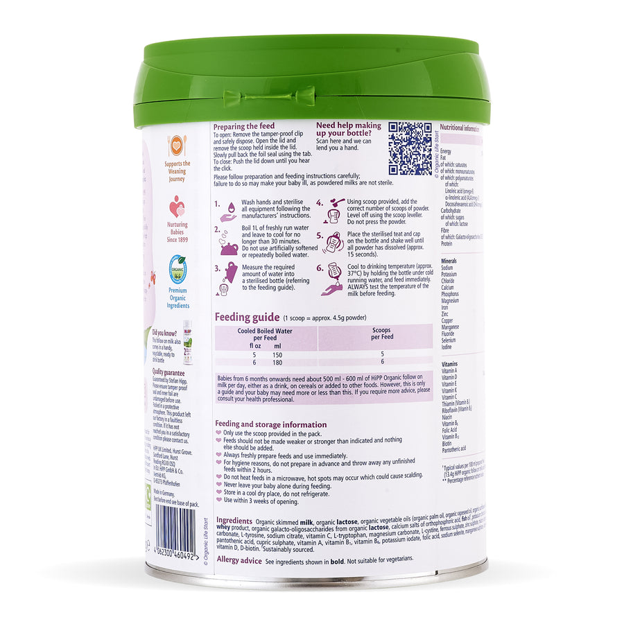 HiPP UK Stage 2 Organic Formula
