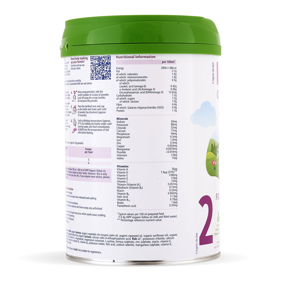 HiPP UK Stage 2 Organic Formula