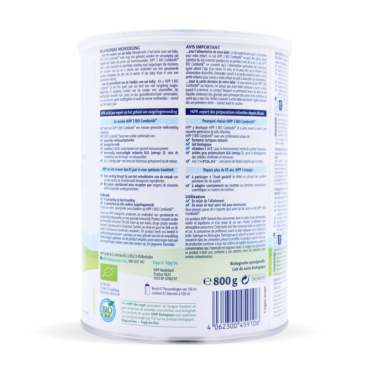 HiPP Dutch Stage 3 Combiotic Toddler Formula