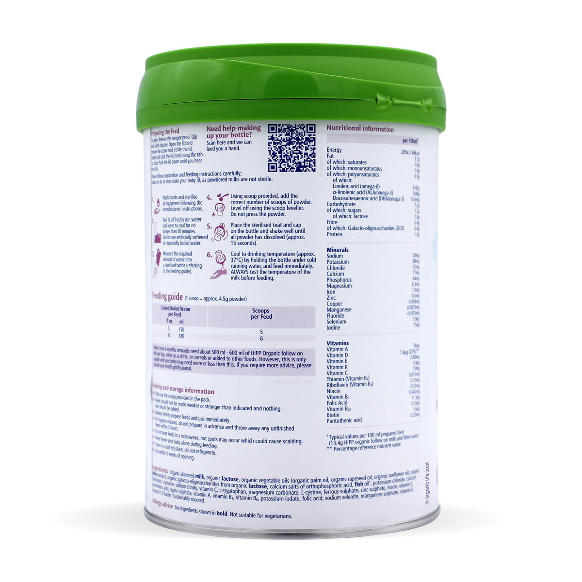 HiPP UK Stage 2 Organic Formula