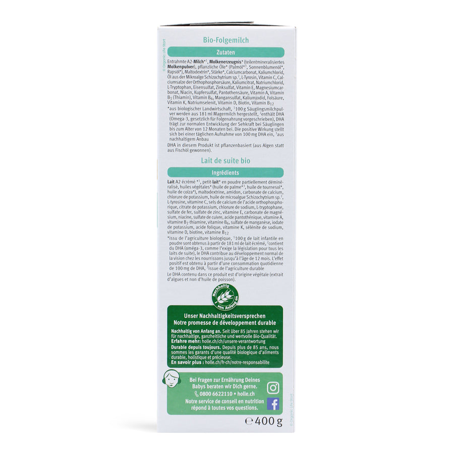 Holle A2 Stage 2 Formula