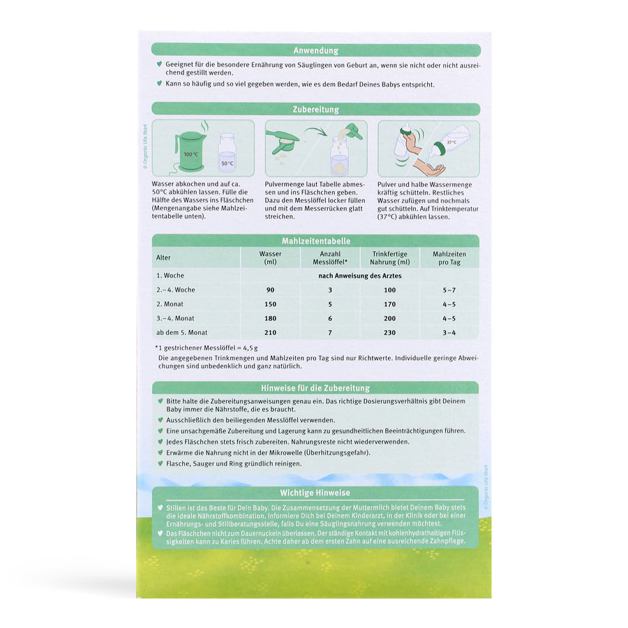Holle Goat Milk Formula Stage 1