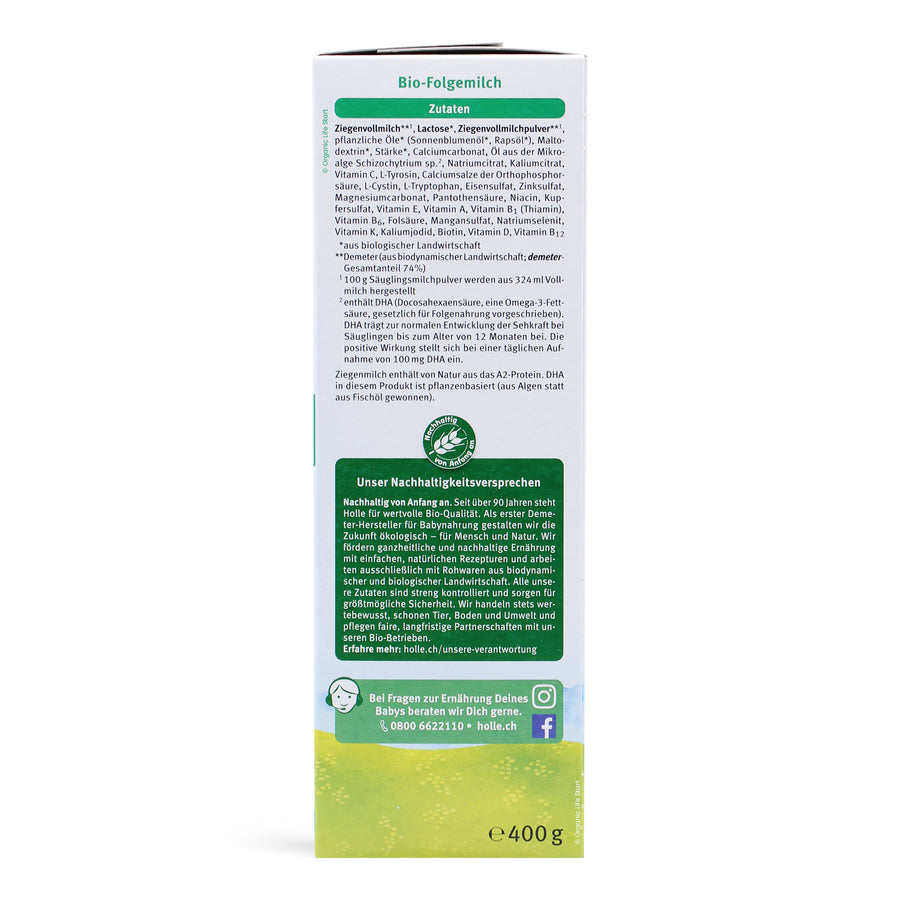 Holle Goat Milk Formula Stage 2