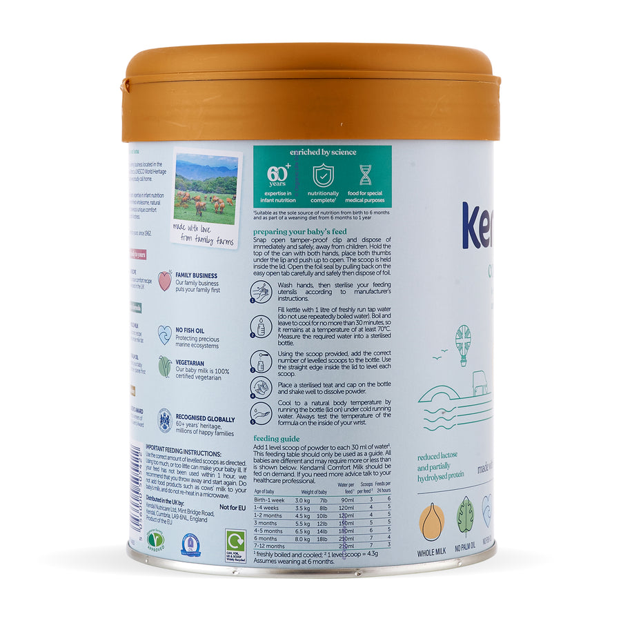 Kendamil Comfort Formula