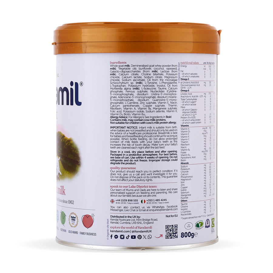 Kendamil Goat Milk Formula Stage 1