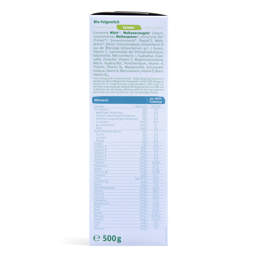 Lebenswert Stage 2 Ingredients Nutritional Information