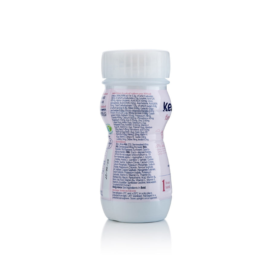 Kendamil Classic Ready to Feed Stage 1 bottle: nutrition information and ingredients