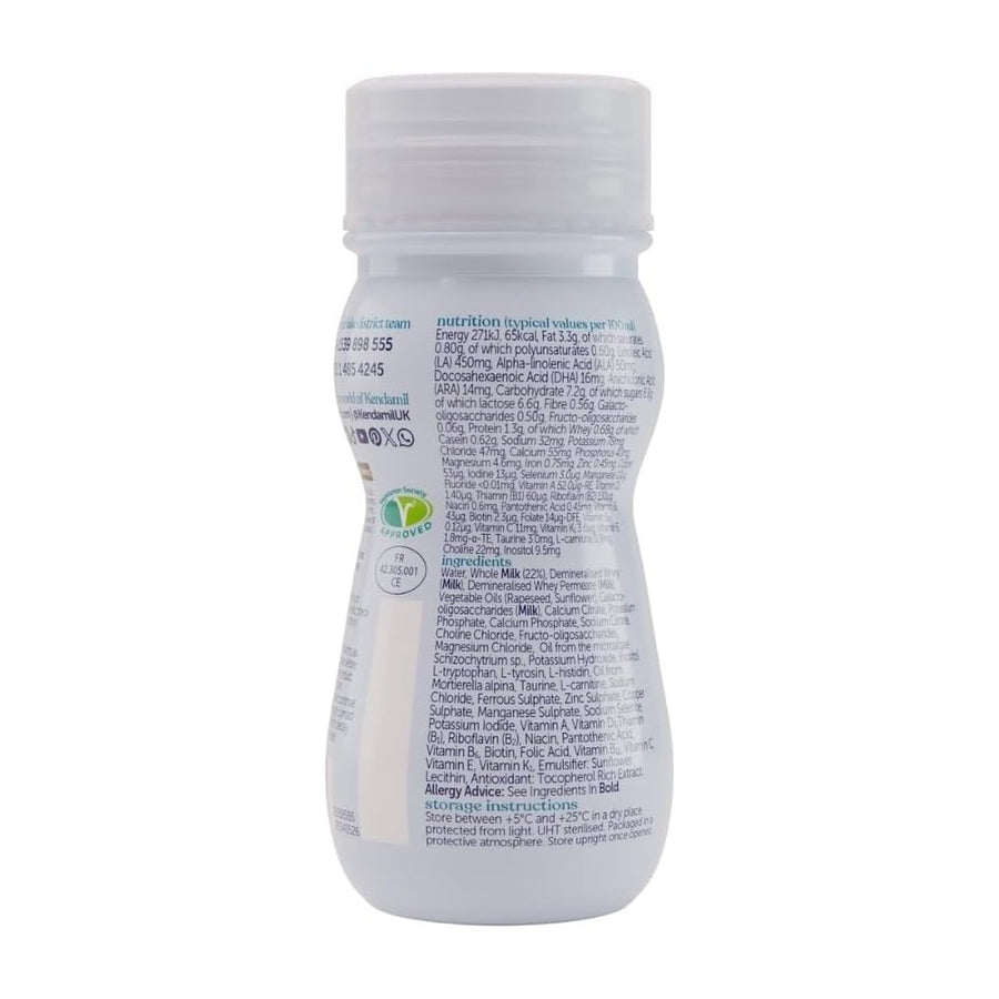 Kendamil Classic Ready to Feed Stage 2 bottle: nutrition information and ingredients